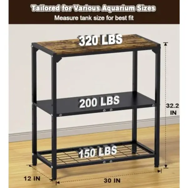 20-30 Gallon Aquarium Stand
